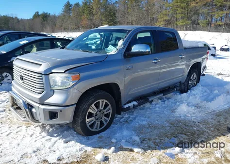 2015 Toyota Tundra Platinum 5.7L V8 z USA, uszkodzony, nr VIN 5TFAY5F11FX472685